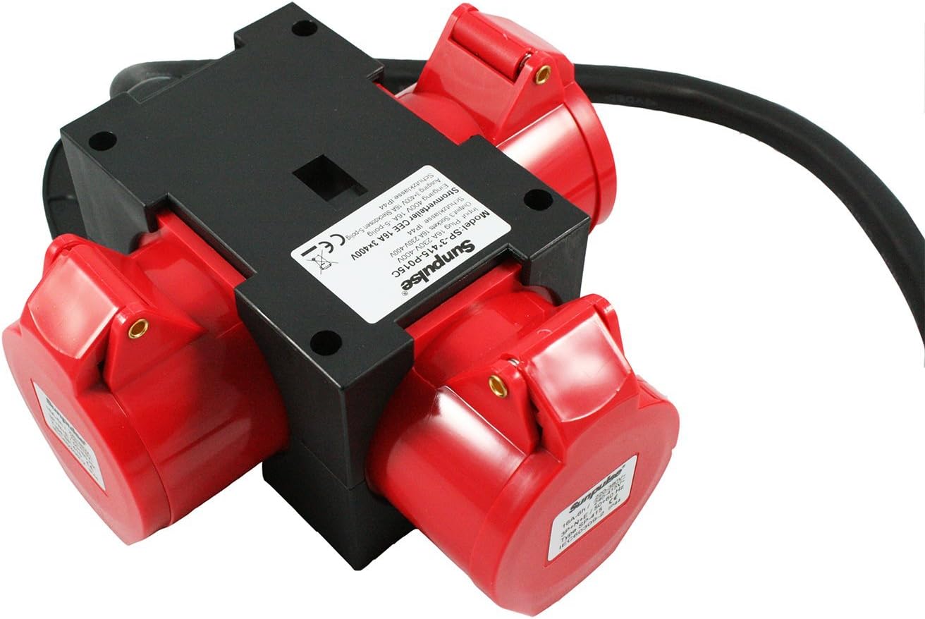 Adaptador 16A 400V Portátil Adaptador 16A 400V Portátil